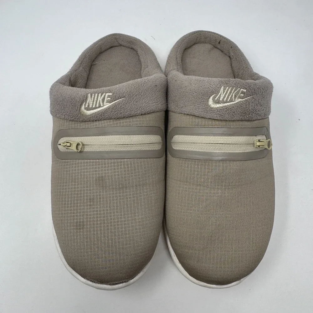 Nike Burrow 'Khaki Moon Fossil' DJ3130-202 Slippers Slides Shoes Men's Size 7